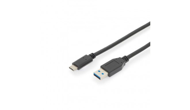 Digitus USB Type-C connection cable, Gen2, Type USB-A to USB-C