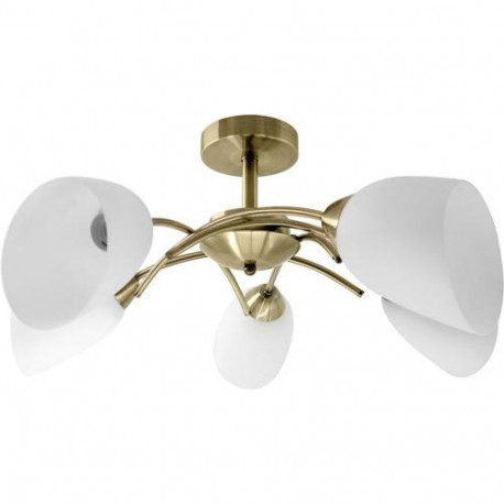 Activejet Classic ceiling chandelier pendant lamp NIKITA Patina 5xE27 for living room
