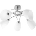 Activejet Classic chandelier pendant ceiling lamp NIKITA nickel 5xE27 for living room Activejet Classic chandelier pendant ceiling lamp NIKITA nickel 5xE27 for living room