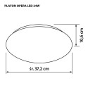 Activejet AJE-OPERA LED plafond 24W