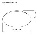Activejet AJE-OPERA LED plafond 12W