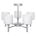 Activejet Classic chandelier pendant ceiling lamp MIRA Chrome 5xE27 for living room