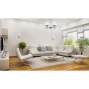 Activejet Classic chandelier pendant ceiling lamp MIRA chrome triple 3xE27 for living room