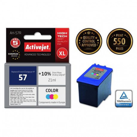 Activejet AH-57R ink (replacement for HP 57 C6657A; Premium; 21 ml; color)