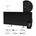 AENO Premium Eco Smart Heater, 700W, Led display Plug type: Europe (E/F type), BLACK