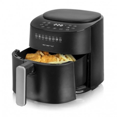 Emerio AF-129369 fryer Single 4.5 L Stand-alone 1300 W Hot air fryer Black