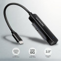 Axagon ADSA-FP2C USB-C 5Gbps - SATA 6G, 2.5 SSD/HDD SLIM adapter - Adapter - Digital/Daten interface