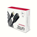 Axagon ADR-220 USB 2.0 A-M -&gt; A-F active extension/repeater cable 20m - Kabel - Digital/Daten