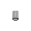 Lanberg AD-HD-DP-01 video cable adapter 0 m HDMI Type A (Standard) DisplayPort Silver