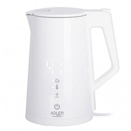 Adler AD 1345 electric kettle 1.7 L 1850 W White