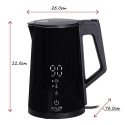 Adler AD 1345 electric kettle 1.7 L 1850 W Black