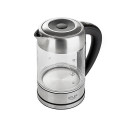 Adler AD 1247 electric kettle 1.7 L 2200 W Hazelnut, Stainless steel, Transparent
