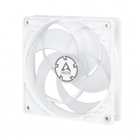 ARCTIC P12 PWM PST (White/Transparent) Pressure-optimised 120 mm Fan with PWM PST