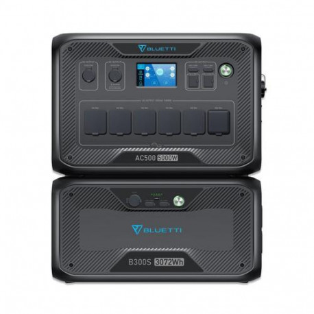 Bluetti AC500 + B300S portable power station 16 Lithium Iron Phosphate (LiFePO4) 60000 mAh 5000 W 30