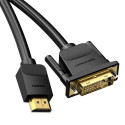 Vention HDMI to DVI Cable 3M Black