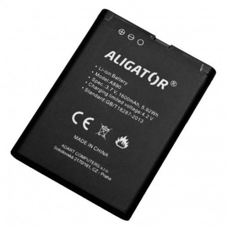 Aligator A890BAL mobile phone spare part Battery Black