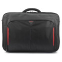DELL Classic+ notebook case 45.7 cm (18&quot;) Briefcase Black, Red