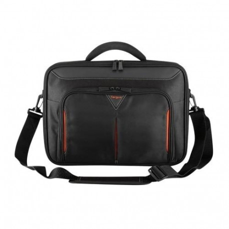 DELL Classic+ 35.6 cm (14") Briefcase Black, Red