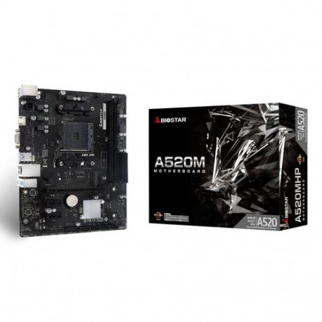 Biostar A520MHP motherboard AMD A520 Socket AM4 micro ATX