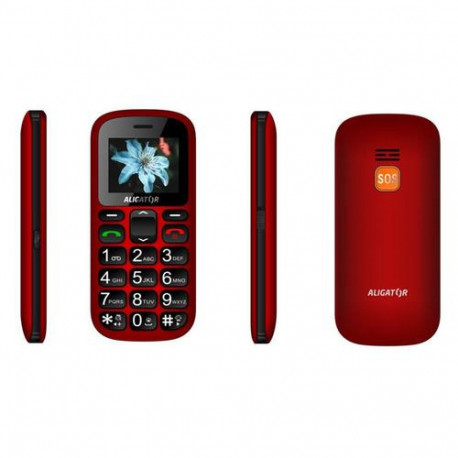 Aligator A321 Senior 73 g Red Senior phone