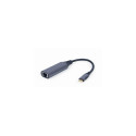 Gembird A-USB3C-LAN-01 laptop dock/port replicator USB 3.2 Gen 1 (3.1 Gen 1) Type-C Black, Grey