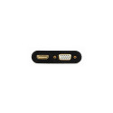 Gembird A-VGA-HDMI-02 video cable adapter 0.15 m HDMI + VGA (D-Sub) VGA (D-Sub) Black