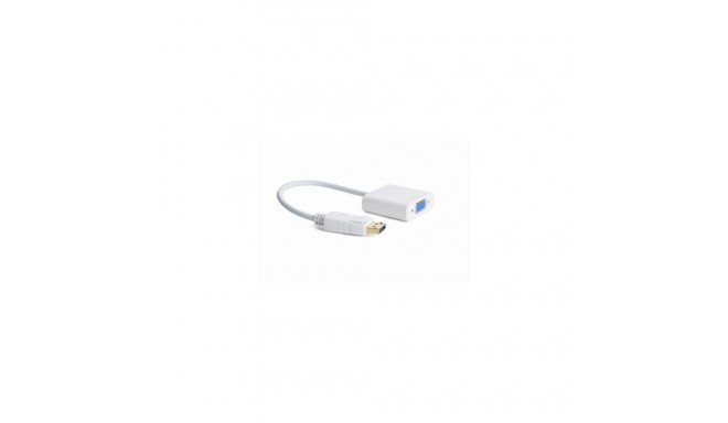 Gembird A-DPM-VGAF-02-W video cable adapter VGA (D-Sub) DisplayPort White