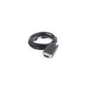 Gembird A-HDMI-VGA-03-10 video cable adapter 3 m HDMI + 3.5mm VGA (D-Sub) Black