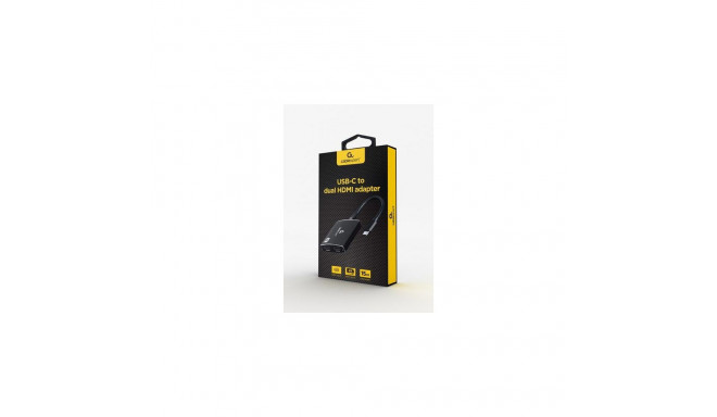 Gembird A-CM-HDMIF2-01 HDMI cable 0.15 m HDMI Type C (Mini) Black