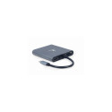 Gembird A-CM-COMBO6-01 laptop dock/port replicator USB 3.2 Gen 1 (3.1 Gen 1) Type-C Grey