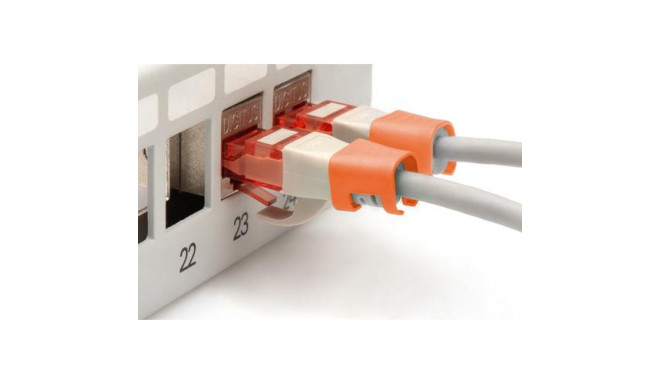 Digitus Color clips for Patch cable - Orange
