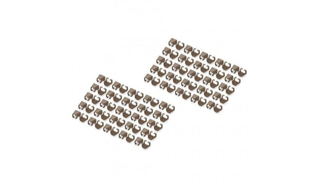 Digitus Color clips for Patch cable - Brown