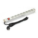 Digitus A-19-STRIP-2-IMP power distribution unit (PDU) 8 AC outlet(s) 1U White