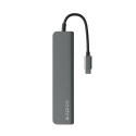 Epico 9915112100080 interface hub USB Type-C Grey