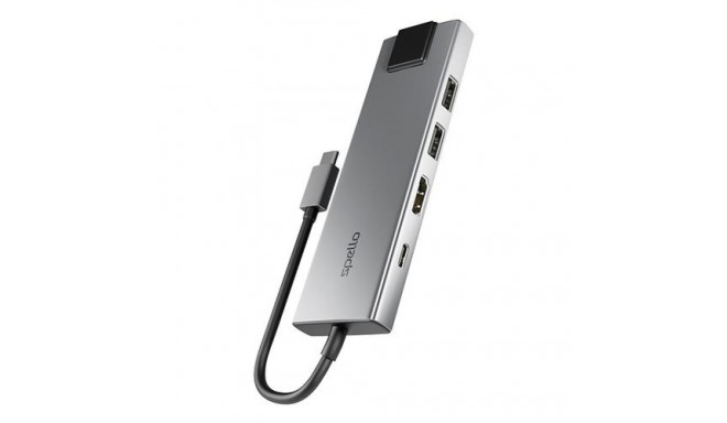 Epico 9915111900105 interface hub USB 3.2 Gen 1 (3.1 Gen 1) Type-C 5000 Mbit/s Grey
