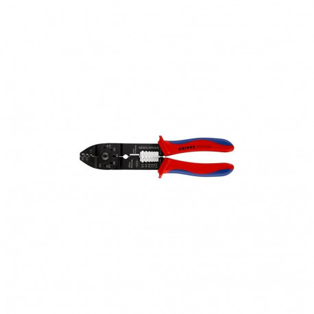 Knipex 97 21 215 B Crimping tool Black, Blue, Red