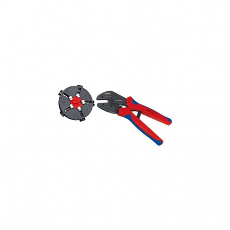 Knipex 97 33 02 cable crimper Crimping tool Blue, Red