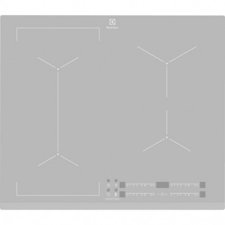 Electrolux EIV63440BS Silver Built-in Zone induction hob 4 zone(s)