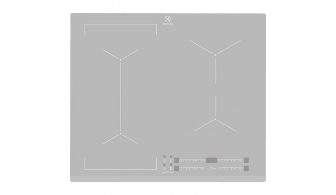 Electrolux EIV63440BS Silver Built-in Zone induction hob 4 zone(s)