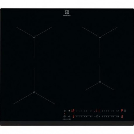 Electrolux EIS62443 Black Built-in 60 cm Zone induction hob 4 zone(s)