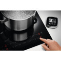 Electrolux LIL61434C Black Built-in 59 cm Zone induction hob 4 zone(s)