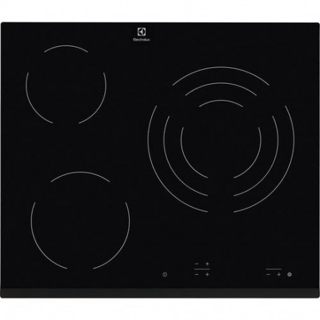 Electrolux EHF6232FOK Black 60 cm Ceramic