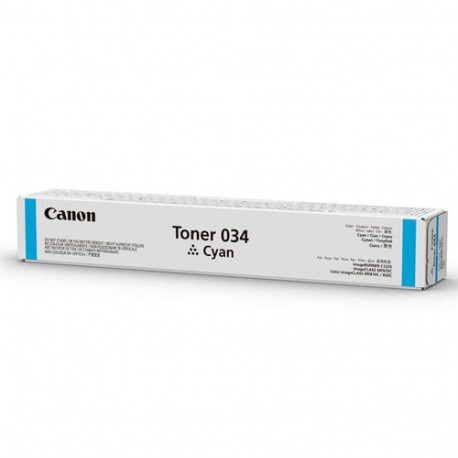 Canon 034 toner cartridge 1 pc(s) Original Cyan