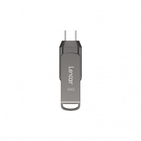 Lexar JumpDrive LJDD400064G-BNQNG USB flash drive 64 GB USB Type-C 3.2 Gen 1 (3.1 Gen 1) Grey