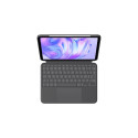 Logitech Combo Touch QWERTY Danish, Finnish, Norwegian, Swedish Smart Connector Graphite