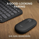 Logitech 920-012239 keyboard Mouse included Universal RF Wireless + Bluetooth QWERTY US Internationa