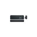 Logitech 920-010931 keyboard Mouse included Office RF Wireless + Bluetooth QWERTY Nordic Graphite