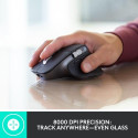 Logitech 920-010931 keyboard Mouse included Office RF Wireless + Bluetooth QWERTY Nordic Graphite