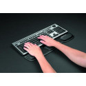 Fellowes Keyboard Wrist Rest - Health-V Wrist Rest with Antibacterial Protection - Ergonomic Wrist S