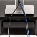 Fellowes Computer Monitor Stand with 3 Height Adjustments - Premium Monitor Riser Plus with Cable Ma
